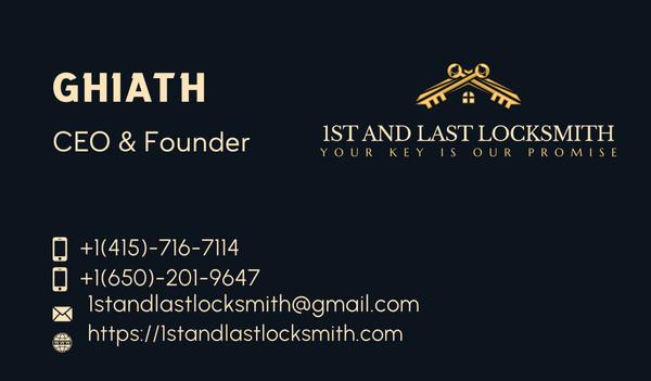 1st and Last Locksmith