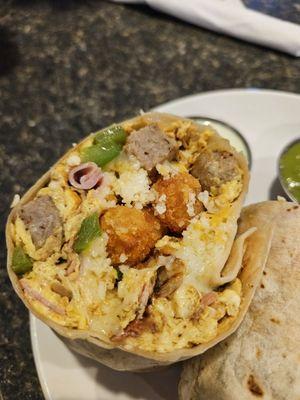Breakfast Supreme Burrito