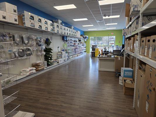 Photo of the inside of our Jonesville (Gainesville West) store