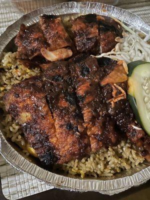 Jerk Chicken Fried Rice