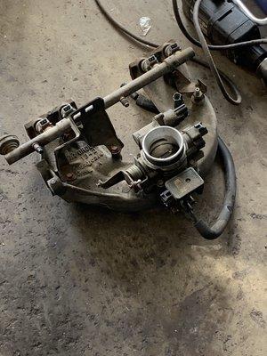 Exhaust manifold on jeep