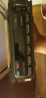 Old radio. Why would I have two? "New radio" looks just like this but was either put in incorrectly or didn't work properly to begin with.