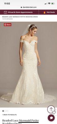 This is the dress I ordered.