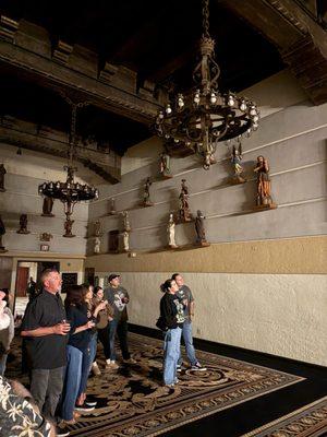 Spooky Tour at Mission Inn