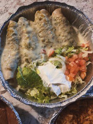 Enchiladas Suizas - Steak