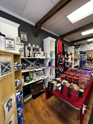 Nice selection of puddings and items from various parts of Great Britain.