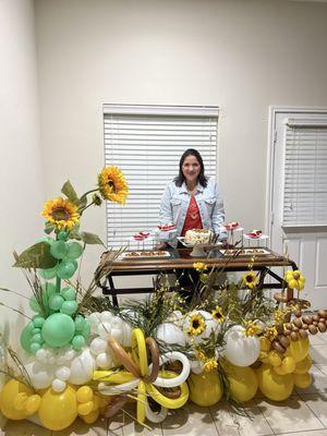 Rebirth of sunflowers