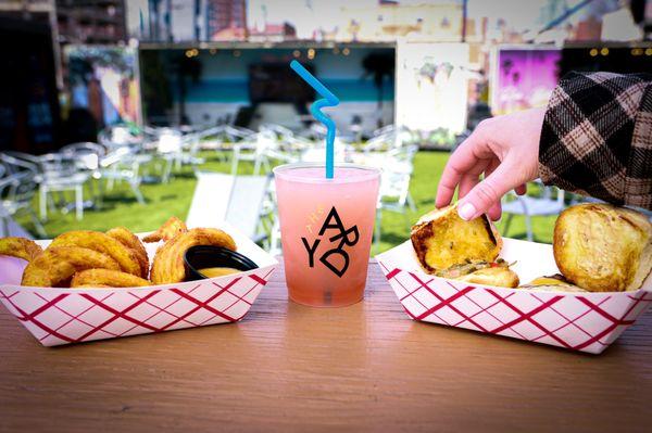 Omars food + a slushie