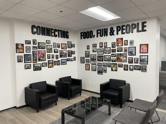 Interior office signage