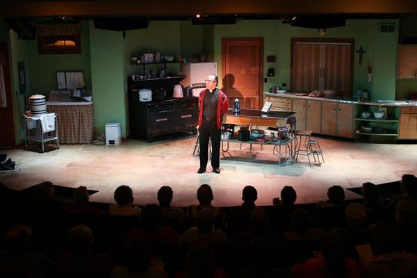 The Plymouth Playhouse stage.