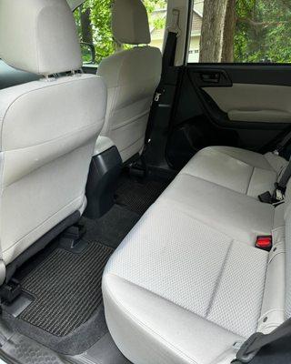 This Elegant photo of the interior carpets and seats