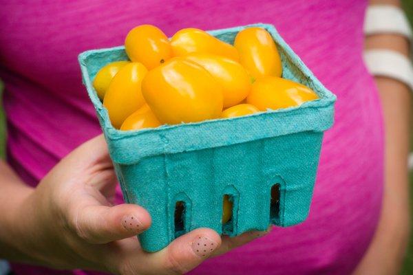 Delicious yellow tomatoes!