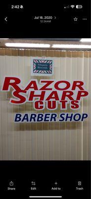 Razor sharp cuts barbershop