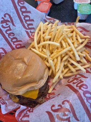 Freddy's original double combo.