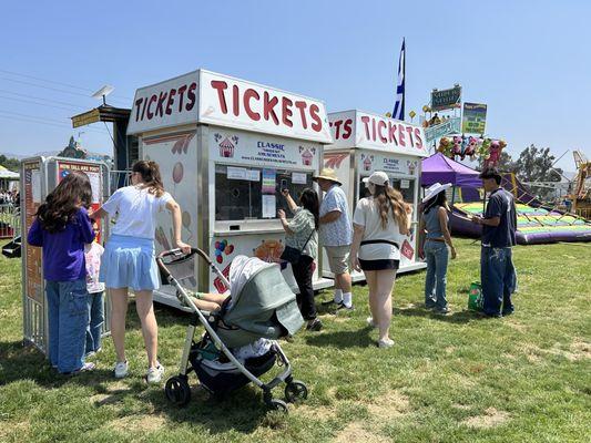 6/7/25 Tickets for rides