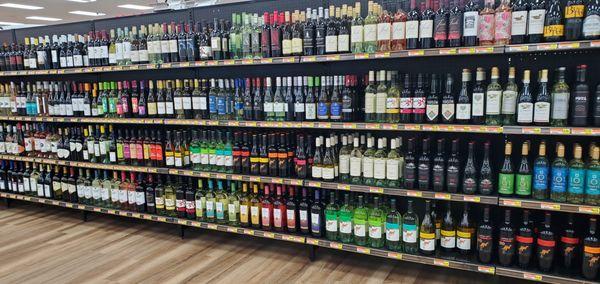 The wine aisle