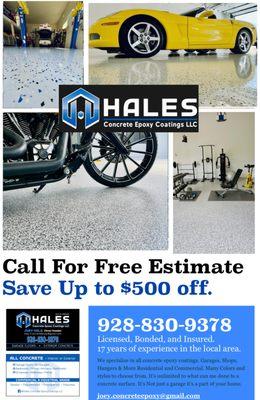 Hales Concrete Epoxy Coatings