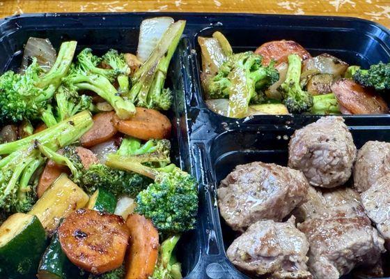 Hibachi Wagyu Sirloin Trip-Tip Cut Meal (without rice)