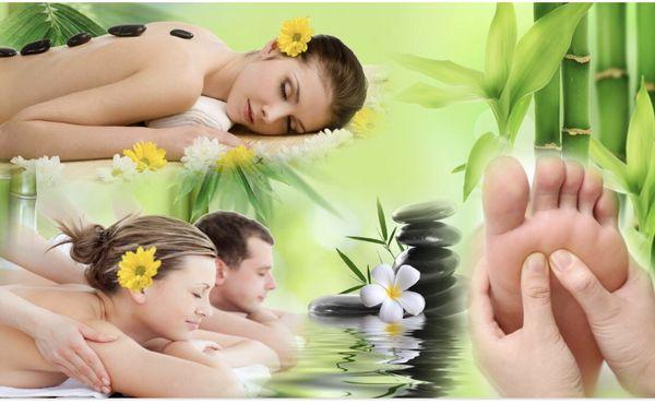 body with hotstone massage --60/1hr