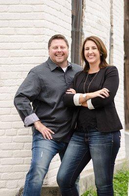 Our real estate team - Emmily & Brad Longenecker
