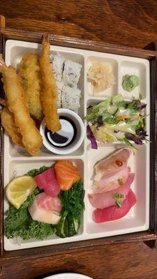 Sushi + Sashimi Bento Box