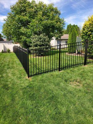 Black Aluminum Fence by Dixie Fence in Dayton, OH