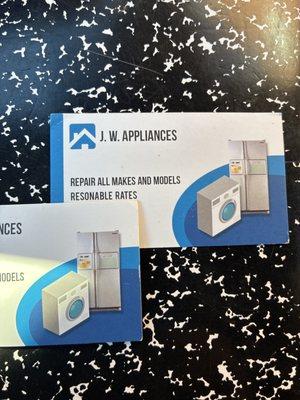 JW Appliance Service & Repair