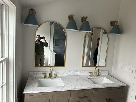 Terminación de baño