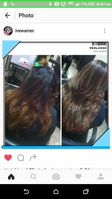 Amazing Work i got done here at Reveal by Ivette!