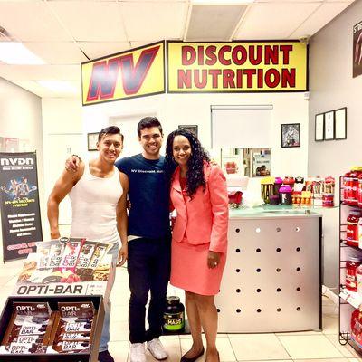 Always giving our customers satisfaction at NV Discount Nutrition.