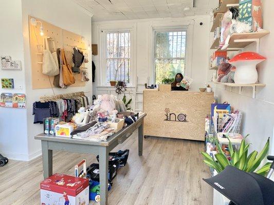 All of her cute items along with owner Christina!!