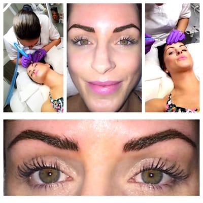 Eyebrows give shape and definition to the face.