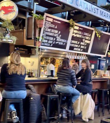 Soft opening of Catalyst Market Bar which replaced Top Hope Beer in the Essex Market.