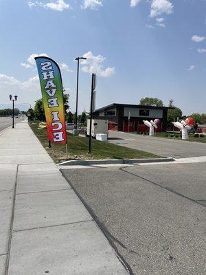 From the street view