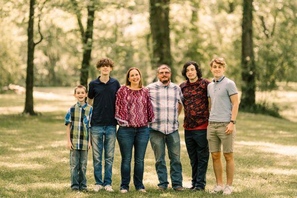 Our family pictures from when we had our 2nd exchange student from Germany.