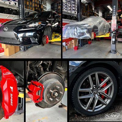 Caliper Paint for Lexus IS350