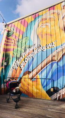 More mural art on Douglas Ave. at the breweries.