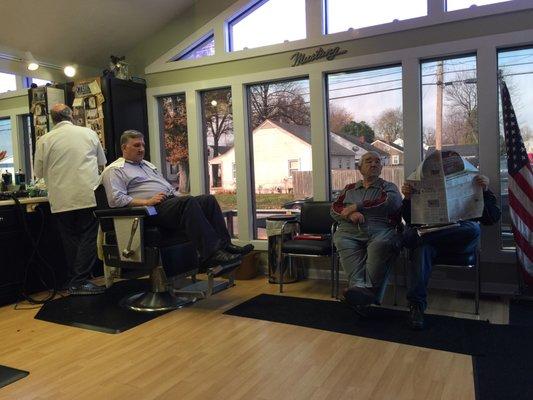 Hair cut before the holiday!