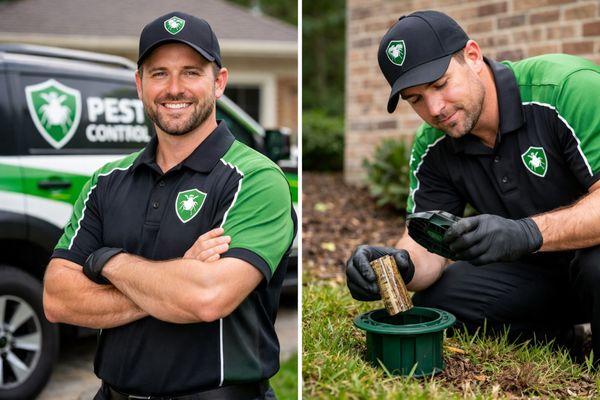 Picture of our technician.