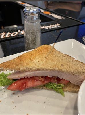 Too Salty cold cut turkey.