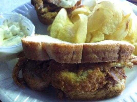 Soft shell crab nom nom!