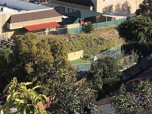 Fence broken by disrespectful kids