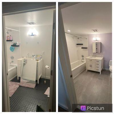 Remodel with pastel facelift