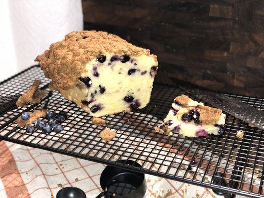 Blueberry Angel Bread