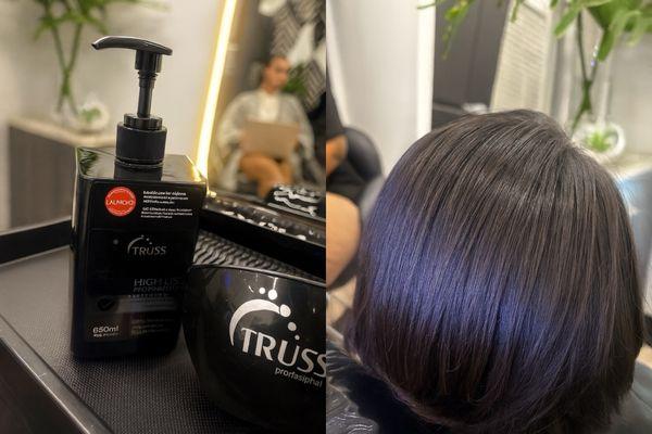 Truss hair Botox began