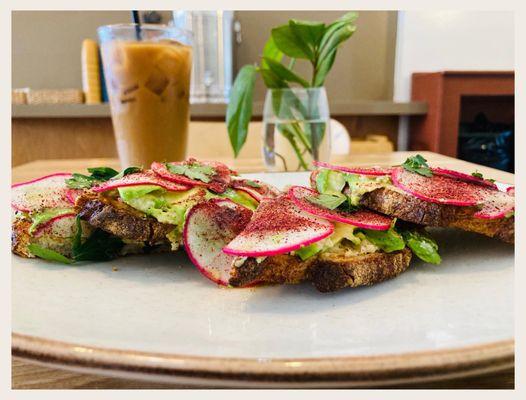 Avocado Toast at SOURCE Cafe.