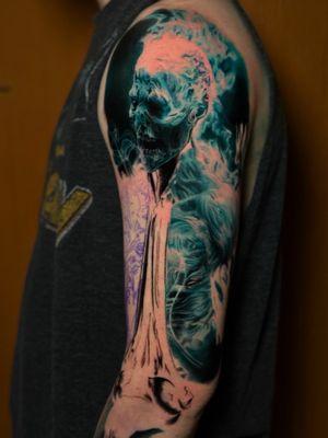 Left sleeve tattoo