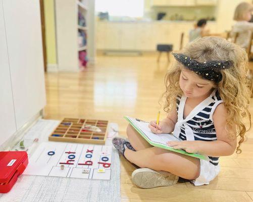 Building three letter words