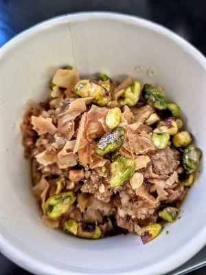 Homemade Chopped Baklava.