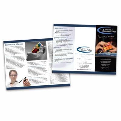 trifold brochure